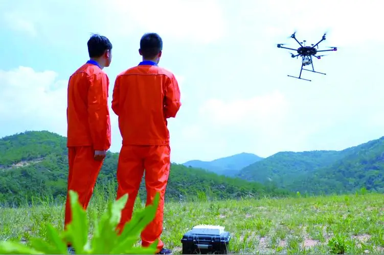 巴宜无人机倾斜摄影巡检拍摄